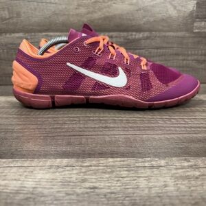 Nike Free Bionic Pink Purple Womens US Size 8 EUR 39 599269-501 Running Shoes